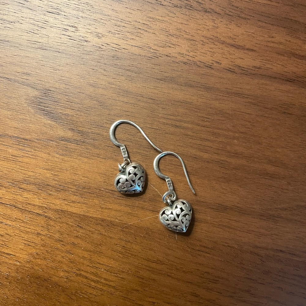 Lois Hill heart earrings